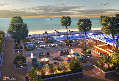 hollywood margaritaville beach rooftop terrace previews resort themeetingmagazines rendering