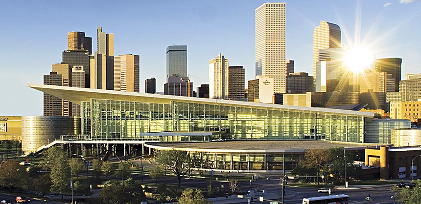 The Colorado Convention Center in Denver.