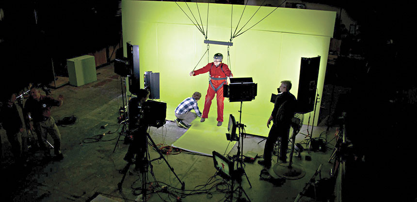 This behind-the-scenes photograph shows the metroConnections team bringing a client’s custom production to life. Credit: metroConnections