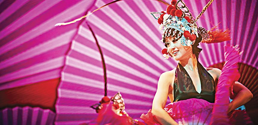 Forever Living Products International’s Global Rally at the Marina Bay Sands in Singapore included cultural entertainment. Credit: Sander Jurkiewicz/Forever Living Products International