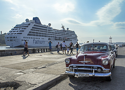 Fathom Adonia arrives in Havana, Cuba