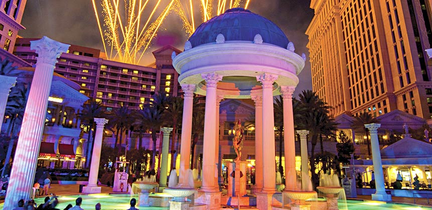 Caesars Palace Las Vegas celebrates its 50th anniversary. Credit: Caesars Entertainment