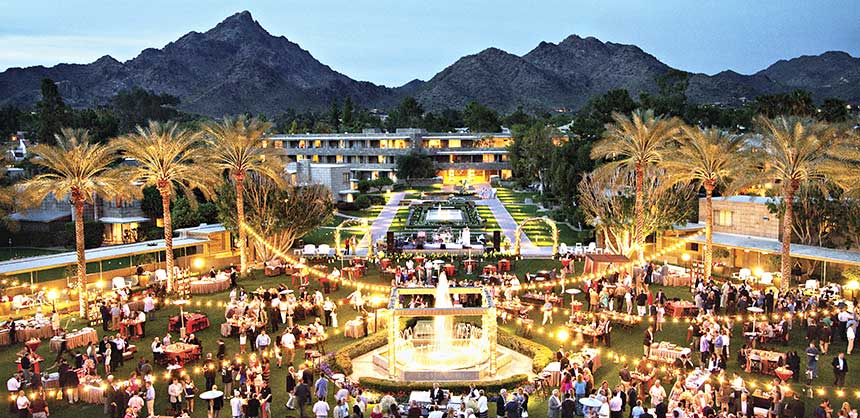 An event at the Arizona Biltmore, a Waldorf Astoria Resort in Phoenix.