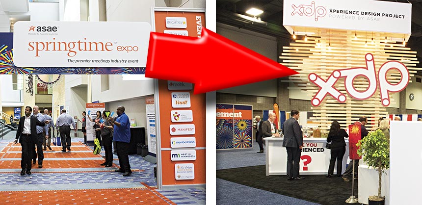 ASAE has reimagined its Springtime Expo, replacing it with a new model: Experience Design Project (XDP), which will launch on May 23–24, 2017. Credits: Maria Bryk