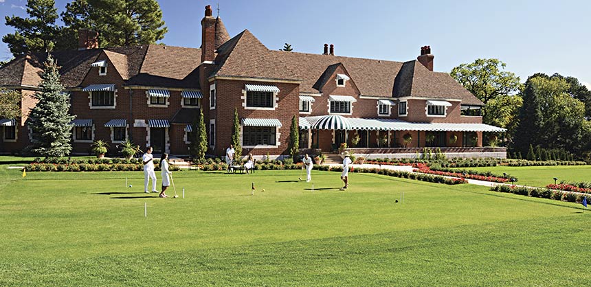 The Broadmoor recently debuted The Estate House, a 12,000-sf historic mansion. 