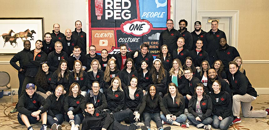 Salamandar Resort & Spa in Middleburg, Virginia, just outside of Washington, DC, hosted RedPeg Marketing’s teambuilding programs and meetings. Credit: RedPeg Marketing