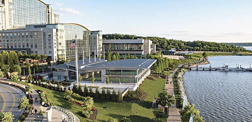 Gaylord National Resort & Convention Center has enhanced its meeting space with the new 16,000-sf RiverView Ballroom situated in front of the resort on the waterfront.
