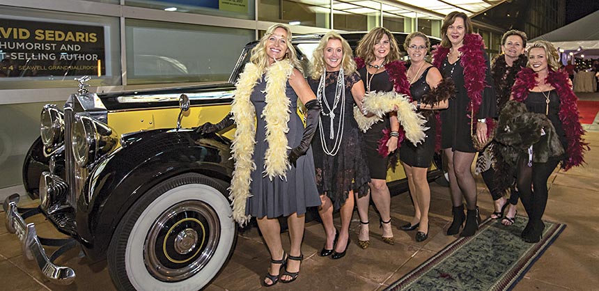 The Roaring ‘20s and a surprise speakeasy after-party were central themes for a reception at HelmsBriscoe’s Western Regional Meeting in Denver. Credit: Black Cherry Photo