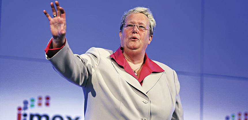 Janet Sperstad will deliver the keynote address “Purposeful Meetings — Driving Deeper Meaning and Insights” at IMEX America in October.