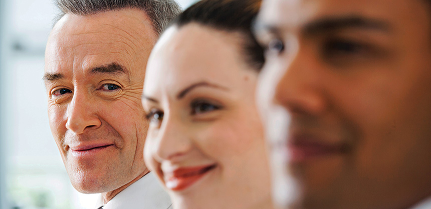 Business people in office