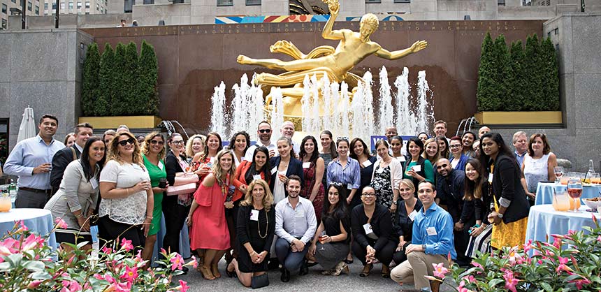 NYC & Company hosted its hotel and convention center services teams for an appreciation reception and community service activity. Credit: ESPA