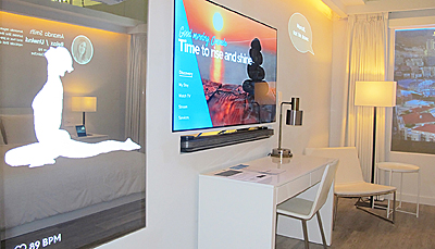 Marriott's IoT Guest Room Lab.