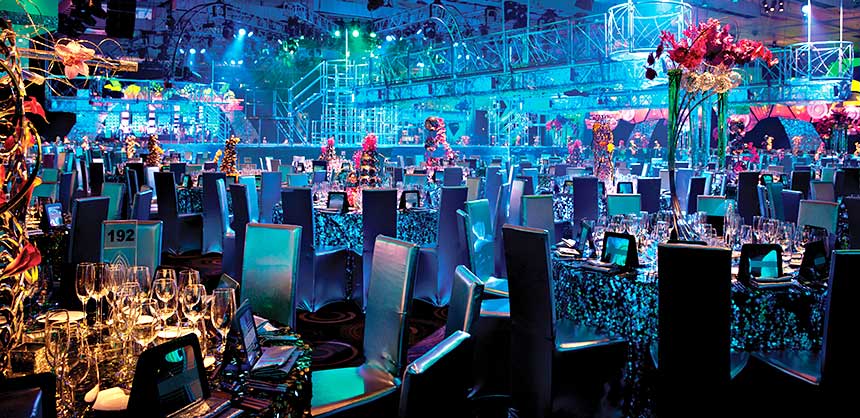 Aria Resort & Casino in Las Vegas offers 300,000 sf of meeting and event space with more on the way (shown here).