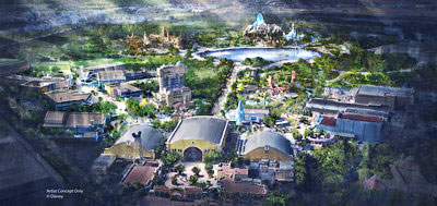 Disneyland Paris expansion rendering.
