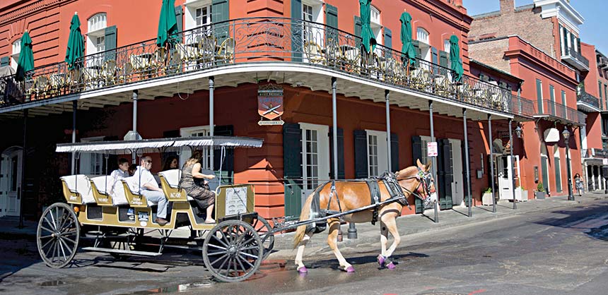 From New Orleans to Shreveport, Louisiana destinations distinguish themselves through the richness of their experiences, including unique venues, cuisine, music and colorful Cajun, Creole and French colonial-inspired culture and events such as Mardi Gras. Credit: New Orleans CVB
