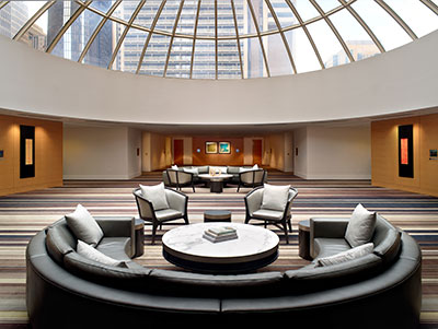 Prefunction meeting space