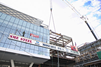 Moscone Center Topping Out