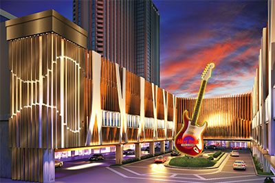 Rendering of the new Hard Rock Hotel & Casino Atlantic City.