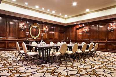 Elegant meeting space.