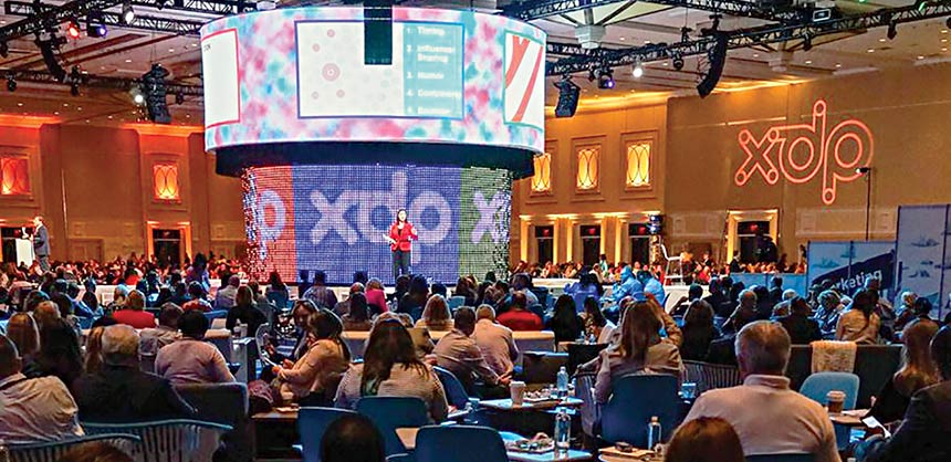 The event design firm Hargrove imagined and built a holistic, immersive event environment at ASAE’s recent Xperience Design Project. Credits: Zoeica Images