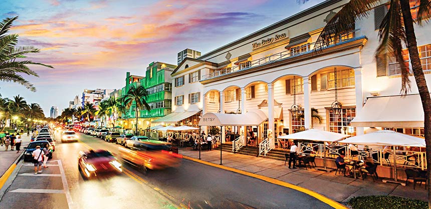 The Betsy South Beach on Ocean Drive was recently expanded. Credit: The Betsy South Beach