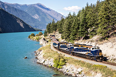 Rocky Mountaineer provides spectacular scenery as the backdrop to an intimate meeting.