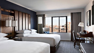 Renovated Boston Marriott Long Wharf.