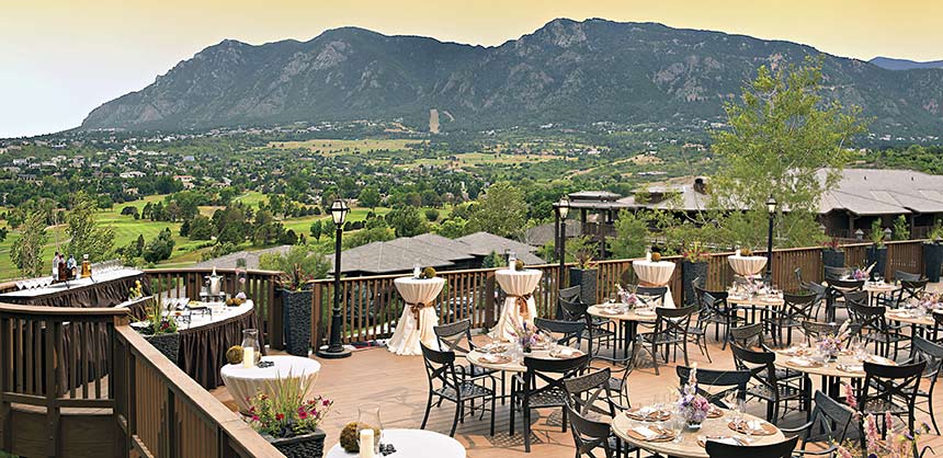 Cheyenne Mountain Resort in Colorado Springs is an IACC-certified meeting facility with more than 40,000 square feet of function space and offers many engaging experiences. Credit: Kevin Syms