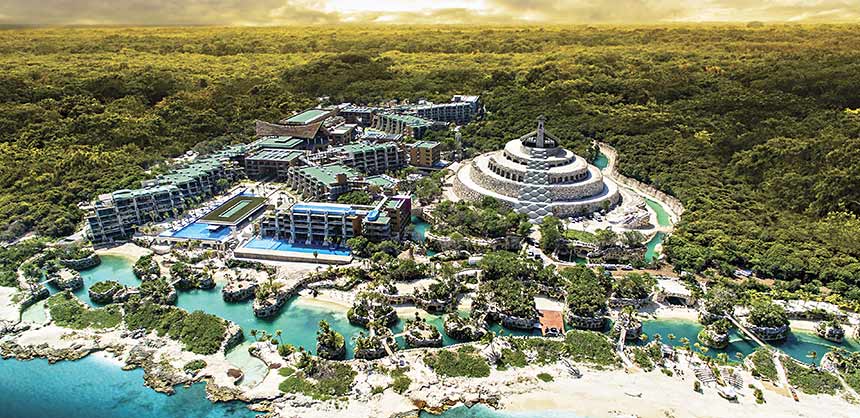 Hotel Xcaret Mexico is a new all-inclusive property in the Riviera Maya, near Playa del Carmen. Credit: Hotel Xcaret Mexico