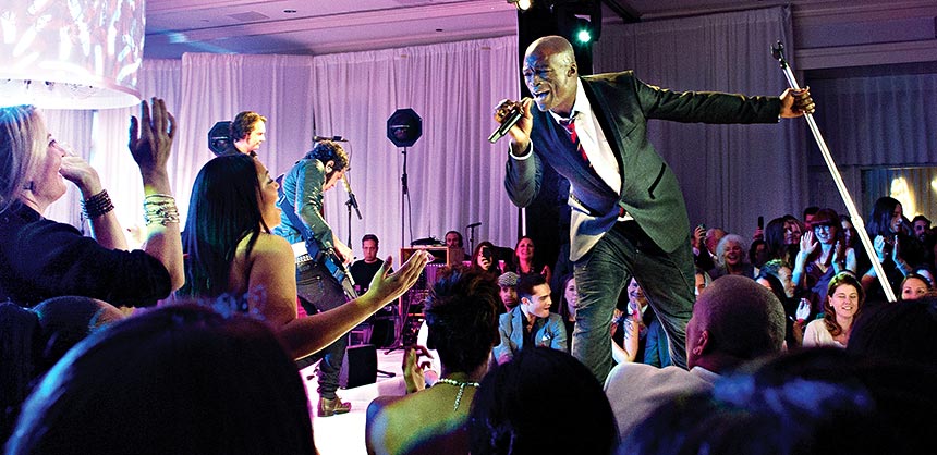 Live entertainment featuring well-known acts is one of the best ways to create an event that wows attendees.