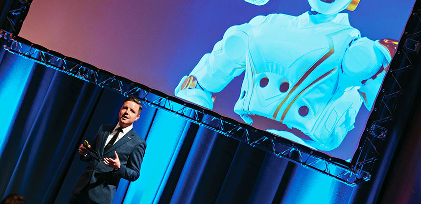 Rory Archibald, Business Development Manager for VisitScotland Business Events, suggests planners use a CVB to find a speaker.