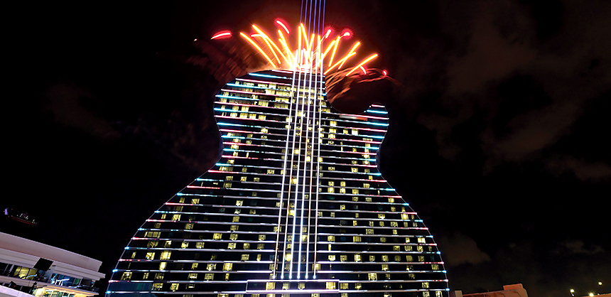 eminole Hard Rock Hotel & Casino, Hollywood wrapped up a $1.5 billion refresh in the fall.