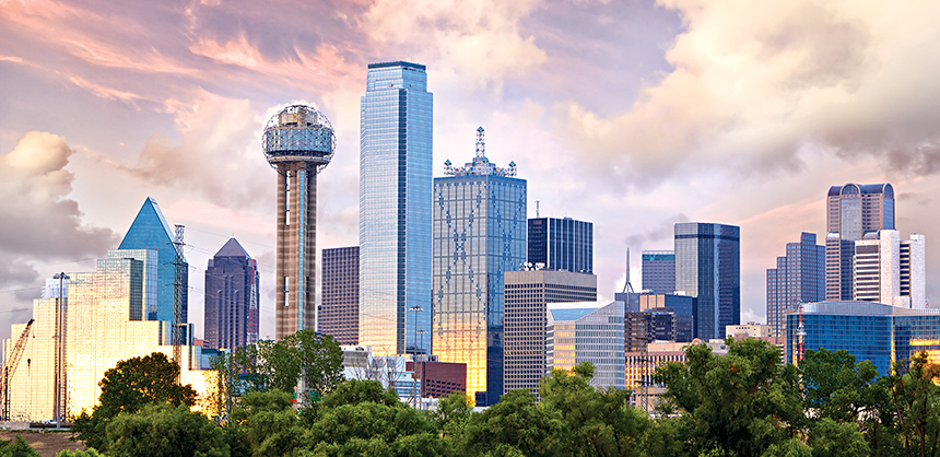 Dallas offers more than 80,000 hotel rooms, 13,000 of which are in downtown.