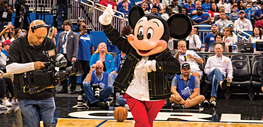 Mickey Mouse at Amway Center