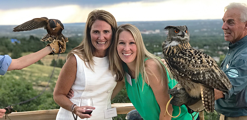 The Broadmoor offered plenty of activities, such as demonstrations on falconry and other game birds, for attendees of COPIC Insurance’s annual sales meeting/recognition program for agents and team members.