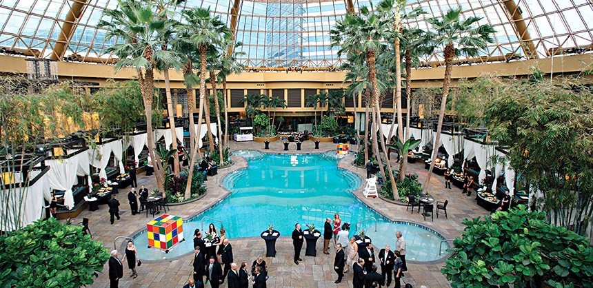 Harrah’s Resort Atlantic City, and other Caesars Entertainment properties, have meeting facilities that can ensure social distancing.