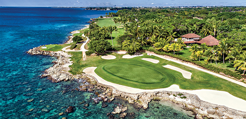 Guests at Casa de Campo Resort in the Dominican Republic have access to a golf learning center.
