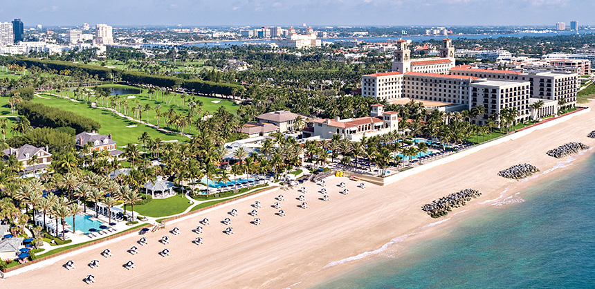 “You get what you pay for” at The Breakers Palm Beach, pictured, says Mike La Vita, CMP, with Massachusetts-based Commonwealth Financial Network.