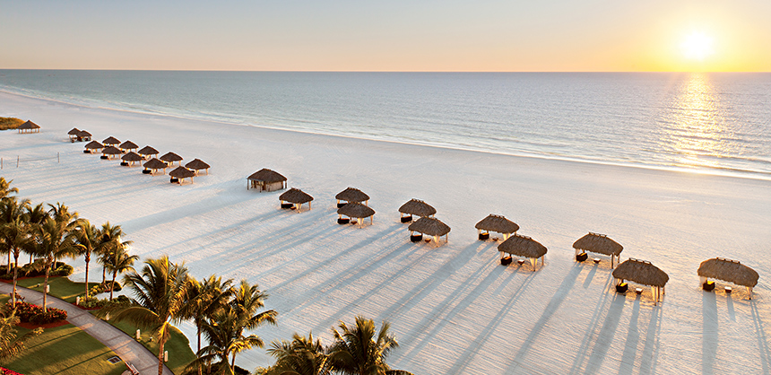 Sunset at JW Marriott Marco Island Beach Resort. Florida Photographer Jeff Herron