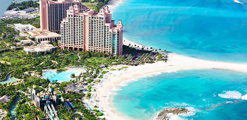 Atlantis, Paradise Island in the Bahamas offers more than 200,000 sf of indoor meetings and events space.