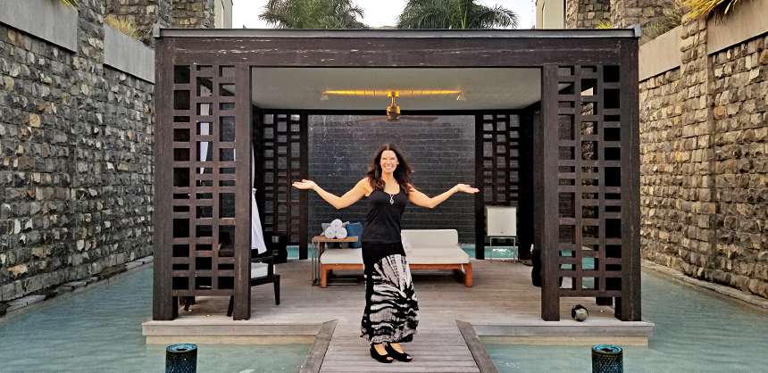 Mallory Decker, president of BRAM Management Inc., says the Park Hyatt St. Kitts Christophe Harbour has “jaw-dropping“ views. Courtesy of Mallory Decker