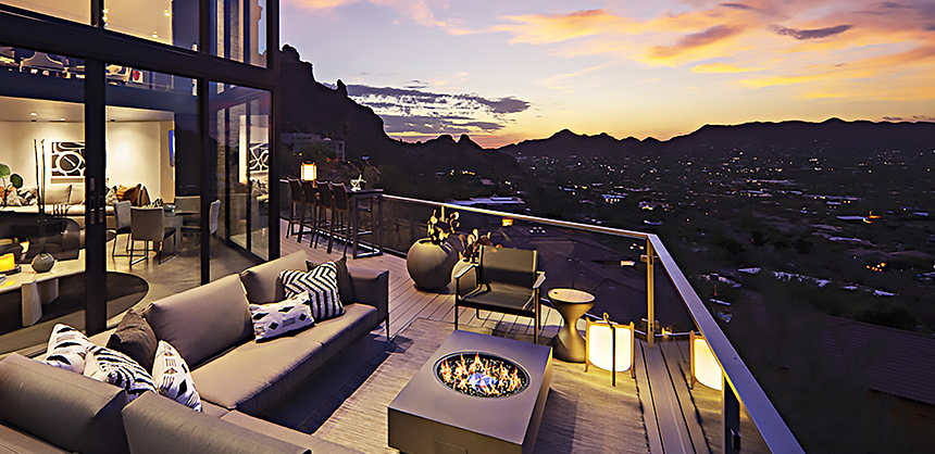 Sanctuary Camelback Mountain Resort offers spectacular views of Paradise Valley.