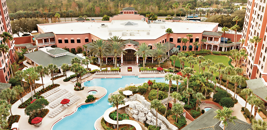 The Caribe Royale Orlando is undergoing a major renovation. An additional 50,000-sf ballroom and meeting space are scheduled to open in 2021.