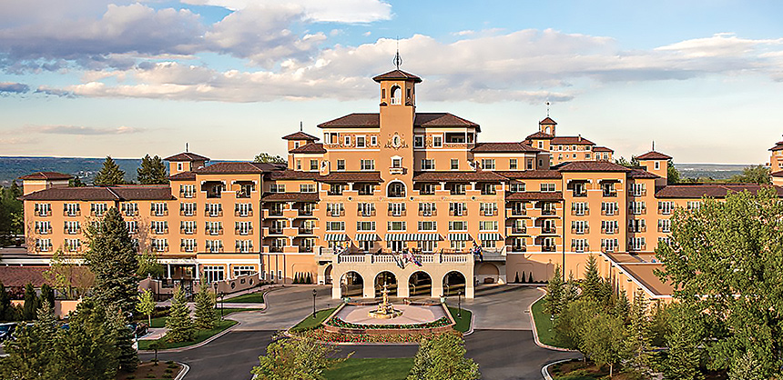 The Broadmoor, in Colorado Springs, has long been one of the most popular venues in Colorado.