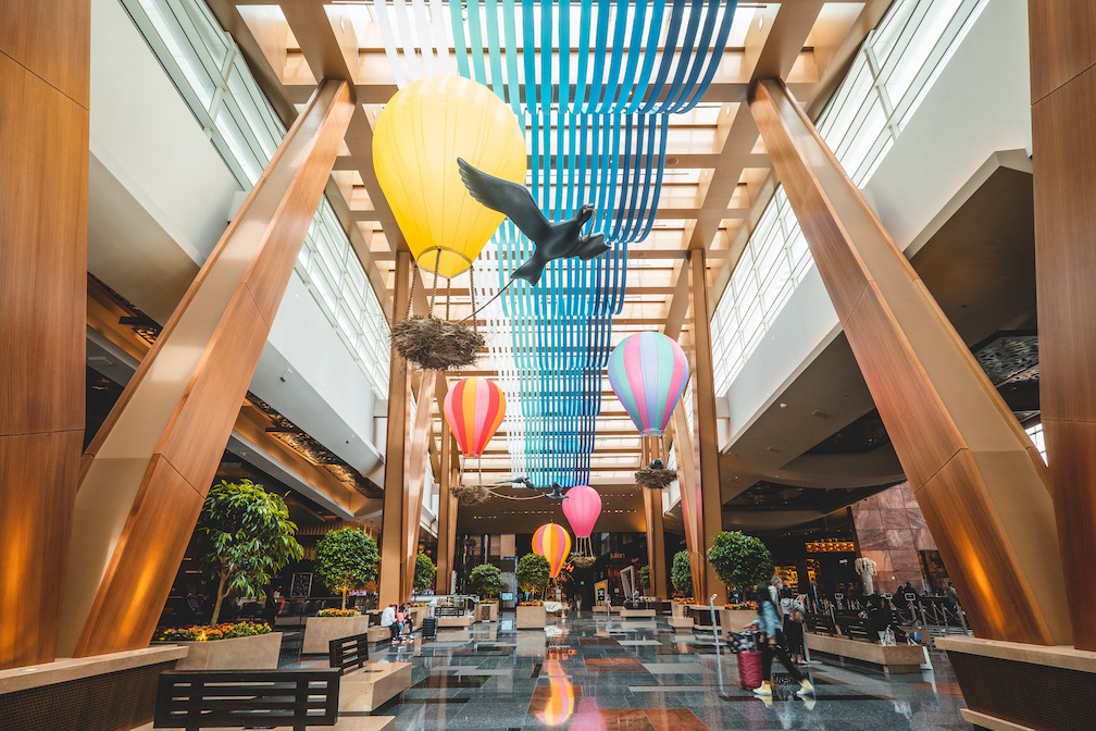 ARIA Lobby Spring Display