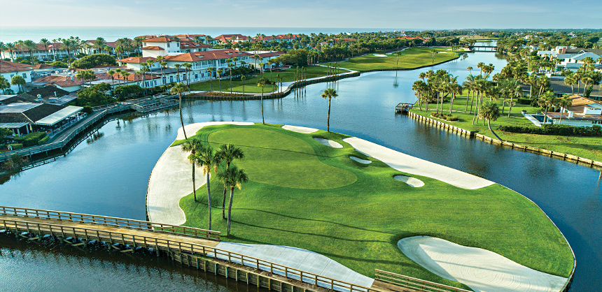 Ponte Vedra Inn & Club — with its Ocean Course and Lagoon Course — is called one of the golf capitals of the East Coast.