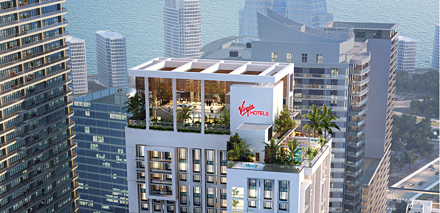 Virgin Hotels Miami is expected to open in 2023.