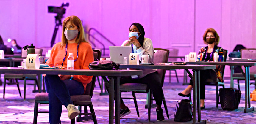 PCMA held its 2021 Convening Leaders Forum at CAESARS FORUM, the first event to be held at the gleaming new, 550,000-sf facility.