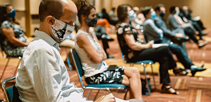 Indianapolis has been working hard to ensure safe meetings, investing more than $7 million in health and safety improvements inside Indiana Convention Center. Photo Courtesy of Chris Gahl