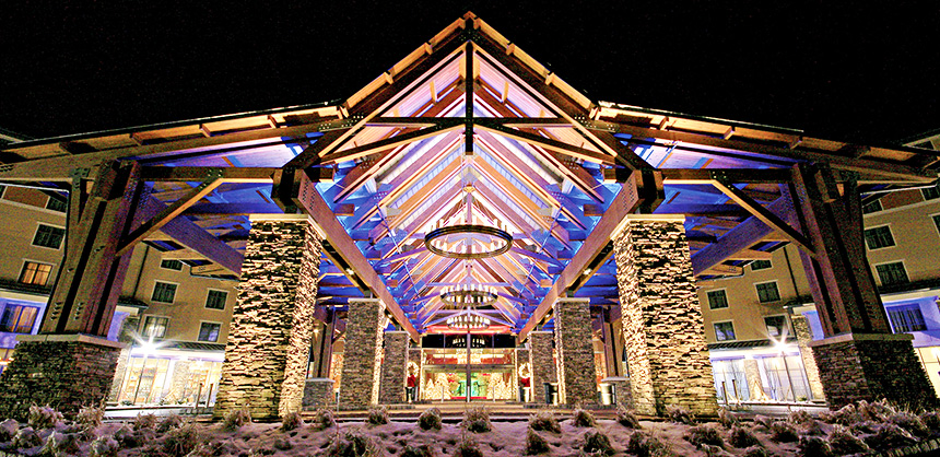 Mount Airy Casino Resort offers 1,800 slot machines and 80 table games.